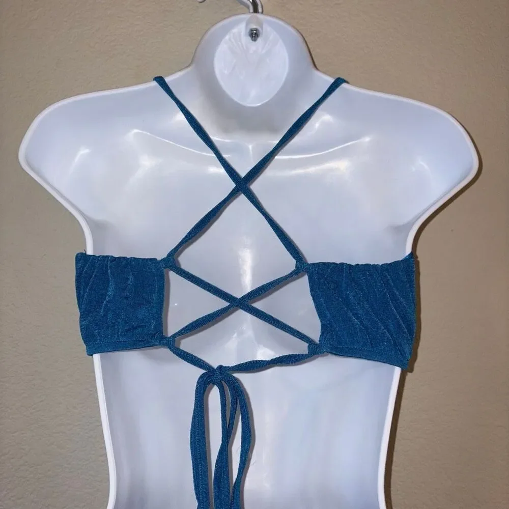Vici Maribelle Two Piece Blue Set